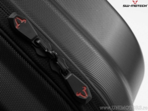 AERO ABS Side Case Set (2x25L) and PRO Racks - 50.0L - Ducati Multistrada V4 ('20-) - SW-Motech