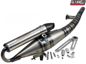Afgestelde Giannelli Rekord uitlaat - Kymco Agility / Dink / Cobra / People / Super 8 / SYM Jungle / Red Devil / Jet 50 2T