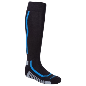 Aggressor Sock 2.0 Black - Electric Blue Lemonade: Mărime - M