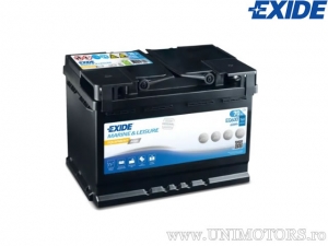 AGM Accu Uitrusting 12V 70Ah - Exide