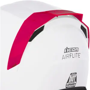 Airflite™ Helm Heckspoiler - Dayglo Rot - Erwachsene - Einheitsgröße - 01331308