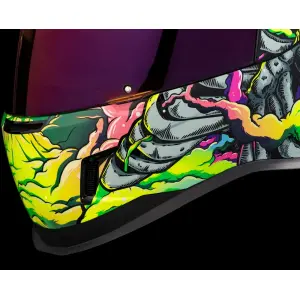 Airform™ Hippy Dippy Helm - Paars - Volwassen - S - 010116025