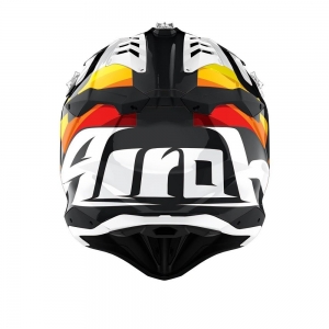 AIROH AVIATOR 3 RAINBOW BIAŁY POŁYSK: Rozmiar - M