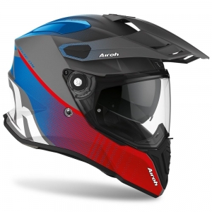 Airoh Commander Progress rood/blauw helm: Maat - XS