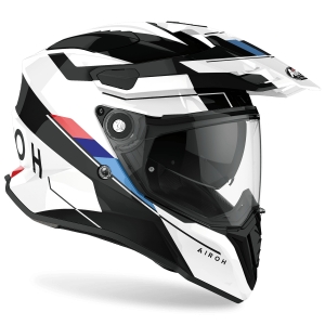 AIROH COMMANDER SKILL WHITE GLOSS: Talla - XL