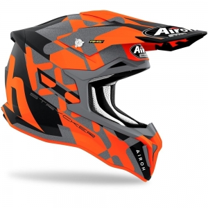 AIROH STRYCKER XXX ARANCIONE OPACO: Taglia - L