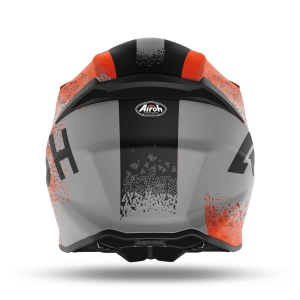 AIROH TWIST 2.0 BIT ORANGE MATT: Size - XL