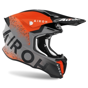 Airoh Twist 2.0 Bit Orange Matte Helmet: Size - L