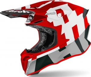 Airoh Twist 2.0 Helmet Frame Matte Red: Size - 2X