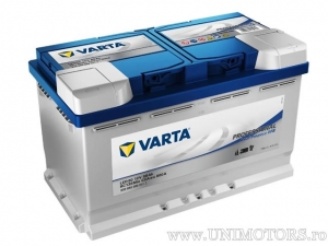 Akku EFB LED80 Professional Dual Purpose 12V 80Ah - Varta