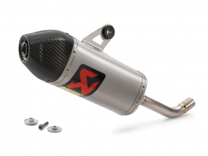 Akrapovic Final Muffler (Titanium) KTM 85 SX 17/14 ('18-'19) / 85 SX 19/16 ('18) - KTM