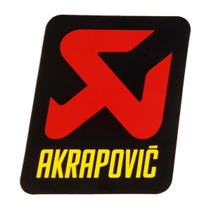 AKRAPOVIC - PROMO - PEGATINA VERTICAL 60