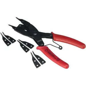 Alicate para anéis de retenção - Preto, Vermelho - MP080186
