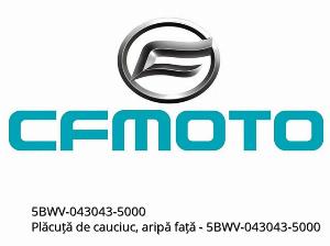 Almofada de borracha, guarda-lamas dianteiro - 5BWV-043043-5000 - CFMOTO