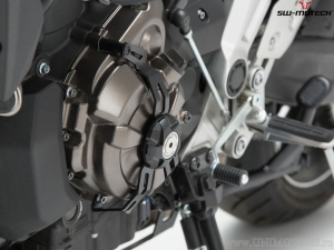 Alternator cover protector - material: steel - color: black - Yamaha MT-07 ('14-) - SW-Motech