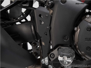 Aluminium-Bremspumpenschutz - schwarze Farbe - Suzuki V-Strom 1050 (19-) - SW-Motech