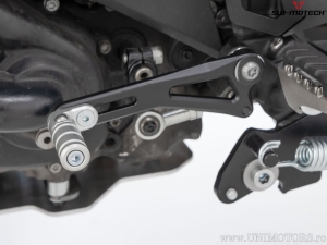 Aluminum gear shift pedal black-silver color - Harley-Davidson Pan America ('21-) - SW-Motech