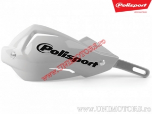 Aluminum Handguards Touquet (White) - Polisport