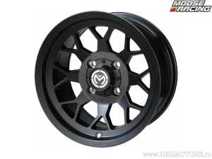 Aluminum Wheel 4 x 110 mm Model 27X - Diameter: 12" - Width: 7" - Offset: 4+3 - Color: Matte Black - Moose