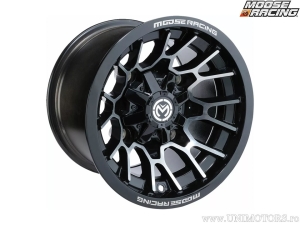 Aluminum wheel 4 x 156 mm model 24X - diameter: 14" - width: 7" - offset: 5+2 - color: glossy black - Moose