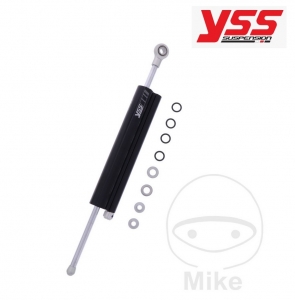 Amortecedor de direção 120 mm preto YSS grampo D - JM