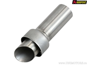 Amortizor de zgomot opțional pentru eșapamente Slip-On Akrapovic - model: 081 - material: otel inoxidabil - Akrapovič