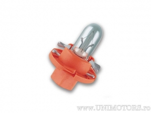 Ampoule à Base Orange BX8.4d 12V 1.12W - Osram