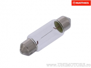 Ampoule C5W SV8.5-8 12V 5W L: 36mm - JM
