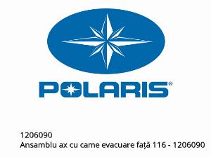 Ansamblu ax cu came evacuare față 116 - 1206090 - Polaris