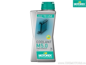 Antigel preparat (-38°C) Motorex COOLANT M5.0 1L - Motorex