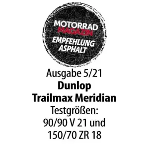 Anvelopa (cauciuc) Dunlop Trailmax Meridian 90/90-21 54S TT - Dunlop