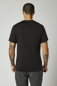 APEX SS TECH TEE [BLK/RD]: Size - M