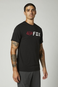 APEX SS TECH TEE [BLK/RD]: Tamanho - M