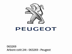 Arbore cotit 24t - 063269 - Peugeot