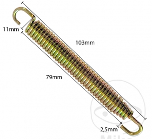 Arc fixing exhaust JMT 99mm contains 4 pieces - JM