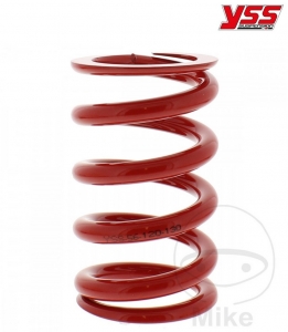 Arc telescópico vermelho YSS - resistência da mola: 120 N/m / comprimento: 130 mm - JM