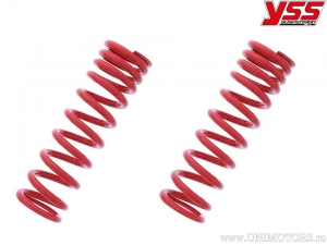 Arc telescop spate rosu set - diametru interior 46mm / rezistenta arc 1: 4.5N/m / rezistenta arc 2: 6N/m / lungime: 220mm - YSS