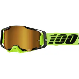 Armega Goggle - Black, Fluorescent Green, Fluorescent Yellow - Adult - One Size - 26013452