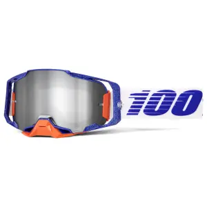 Armega Goggles - Blauw, Oranje, Wit - Volwassenen - Één Maat - 26013908