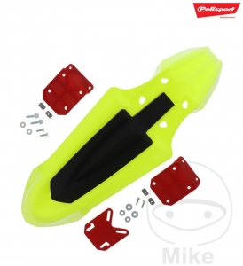 Aro dianteiro universal amarelo fluorescente Polisport - SM Line (UFX) - JM