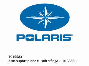Asm-fußraste mit bolzen links - 1015583 - Polaris