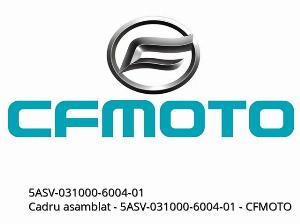 Assembled Frame - 5ASV-031000-6004-01 - CFMOTO