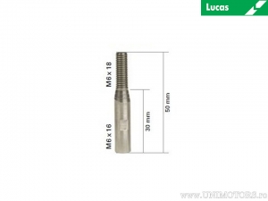 Asta di prolunga leva cambio per modello Racing "Black Edition" - lunghezza: 50mm - Lucas TRW