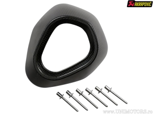 Auspuffkondensator - Modell: EC215 - Material: Kohlefaser - Akrapovič