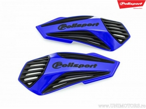Austausch-Plastik-Set blau schwarz Handprotektoren MX Air - Polisport