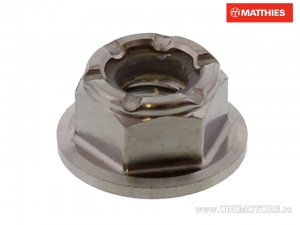 Autobocare Kragenmutter Pro Bolt M6 x 1.00 mm Titan grau - JM