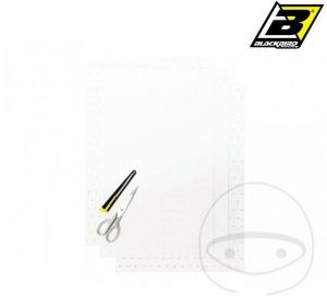Autocolant alb 47x33 cm - JM