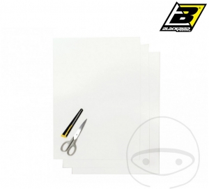 Autocolant alb 47x33 cm - JM
