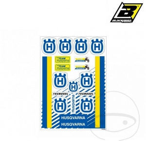 Autocolant logo - TECNOSEL HUSQVARNA 50x35 cm - JM