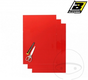 Autocolant rosu 47x33 cm - JM